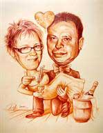 karykatura na zamówienie