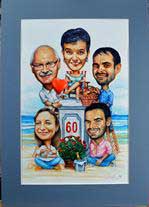 karykatura na zamówienie