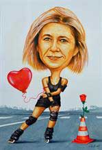 karykatura na zamówienie